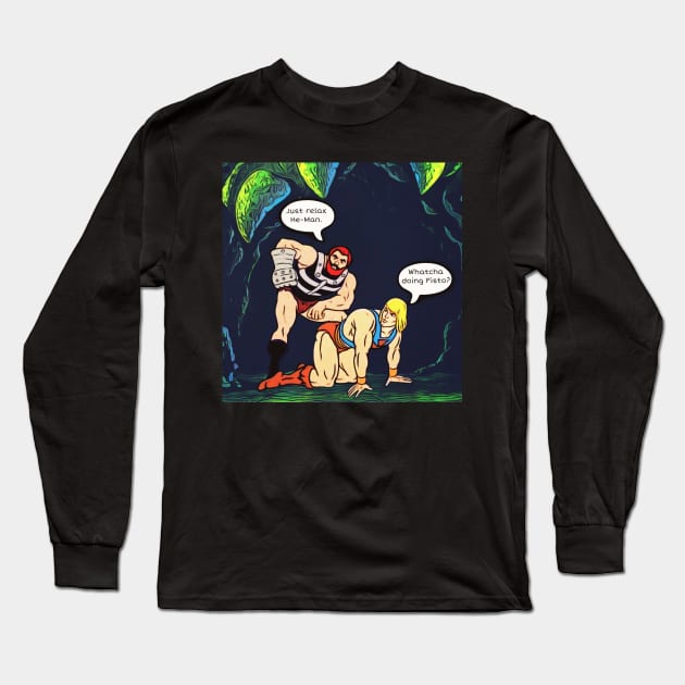 Whatcha Doing Long Sleeve T-Shirt by JasonLloyd